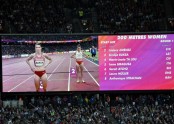 Vieglatlētika, sprintere Sindija Bukša - 1