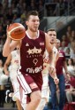 Pārbaudes spēle basketbolā Latvija - Polija - 40