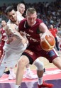 Pārbaudes spēle basketbolā Latvija - Polija - 49
