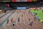 Vieglatlētika, pasaules čempionāts: Useina Bolta kritiens 4x100 m stafetē - 9