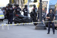 Mikroautobuss ietriecas cilvēkos Barselonā - 8