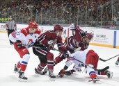 Hokejs, Latvijas Dzelzceļa kauss, spēle par 1. vietu: Rīgas Dinamo - Jaroslavļas Lokomotiv - 16