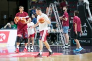 Basketbols, pārbaudes spēle: Latvija - Lietuva - 3