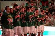 Basketbols, pārbaudes spēle: Latvija - Lietuva - 17