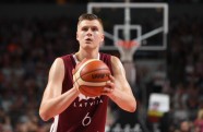 Basketbols, pārbaudes spēle: Latvija - Lietuva - 113