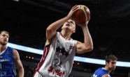 Basketbols, pārbaudes spēle: Latvija - Rumānija - 27