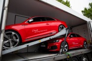 Sportiskie 'Audi' ierodas Rīgā - 6