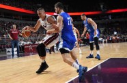Basketbols, pārbaudes spēle: Latvija - Čehija