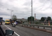 Kravas auto avārija uz Dienvidu tilta - 6