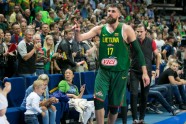 Basketbols, pārbaudes spēle: Lietuva - Spānija - 21