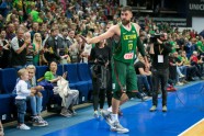 Basketbols, pārbaudes spēle: Lietuva - Spānija - 22