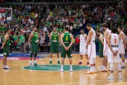 Basketbols, pārbaudes spēle: Lietuva - Spānija - 24