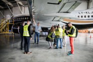 Ķibeles ar Lietuvas izlases Boeing lidmašīnu - 7