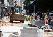 Rīgas domes vadība apseko ielu remontdarbu gaitu - 2