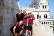 Latvijas futbola izlase iepazīst Budapeštu - 7