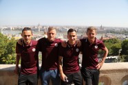 Latvijas futbola izlase iepazīst Budapeštu - 8