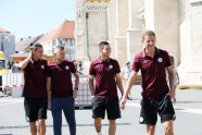 Latvijas futbola izlase iepazīst Budapeštu - 10