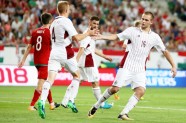 Futbols, FIFA Pasaules kausa kvalifikācijas spēle: Latvija - Ungārija - 9