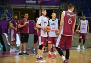 Basketbols, Latvijas izlases treniņš Stambulā - 40