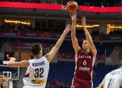 Basketbols, Eurobasket 2017: Latvija - Serbija - 46