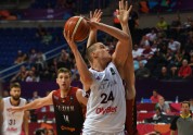 Basketbols, Eurobasket 2017: Latvija - Beļģija - 65