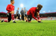 Futbols, Eiropas čempionāta kvalifikācija U21 izlasēm: Latvija - Anglija - 19
