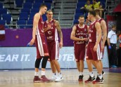 Basketbols, Eurobasket 2017: Latvija - Krievija - 71