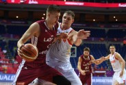 Basketbols, Eurobasket 2017: Latvija - Krievija - 80