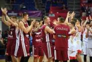 Basketbols, Eurobasket 2017: Latvija - Krievija - 86