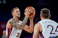 Basketbols, Eurobasket 2017: Latvija - Melnkalne - 71