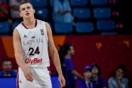 Basketbols, Eurobasket 2017: Latvija - Melnkalne - 77