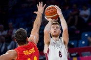 Basketbols, Eurobasket 2017: Latvija - Melnkalne - 84