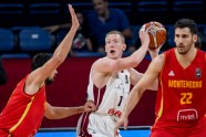 Basketbols, Eurobasket 2017: Latvija - Melnkalne - 122