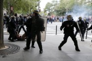 Protesti Parīzē pret darba tirgus reformām - 8