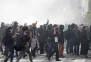 Protesti Parīzē pret darba tirgus reformām - 20