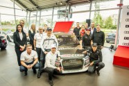 Fani 'Audi' centrā tiekas ar EKS rallijkrosa komandu - 7