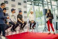 Fani 'Audi' centrā tiekas ar EKS rallijkrosa komandu - 17