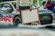 Fani 'Audi' centrā tiekas ar EKS rallijkrosa komandu - 18