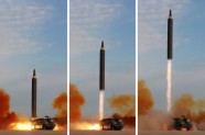 Ziemeļkorejā gavilē par raķetes "Hwasong-12" izmēģinājumu - 5