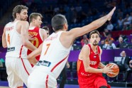 Basketbols, Eurobasket 2017, spēle par 3.vietu: Spānija - Krievija - 6