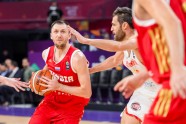 Basketbols, Eurobasket 2017, spēle par 3.vietu: Spānija - Krievija - 9