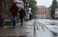 Stiprs lietus Rīgā - 21