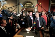 Vācijā noslēgtas pirmās viendzimuma laulības - 5