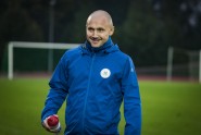 Futbols: Latvijas izlases treniņš pirms PK pēdējām spēlēm - 6