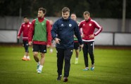 Futbols: Latvijas izlases treniņš pirms PK pēdējām spēlēm - 29