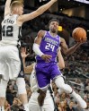 Basketbols, NBA: Sanantonio "Spurs" pret Sakramento "Kings" - 1