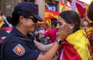 Spāņu vienotības mītiņš Barselonā - 2