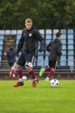 Futbols, Latvijas U-21 futbola izlase aizvada treniņu Daugavas stadionā - 2
