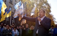 Saakašvili Kijevā organizē protestus pret korupciju - 9