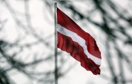 Atklāj monumentālo Latvijas karoga mastu uz AB dambja - 8
